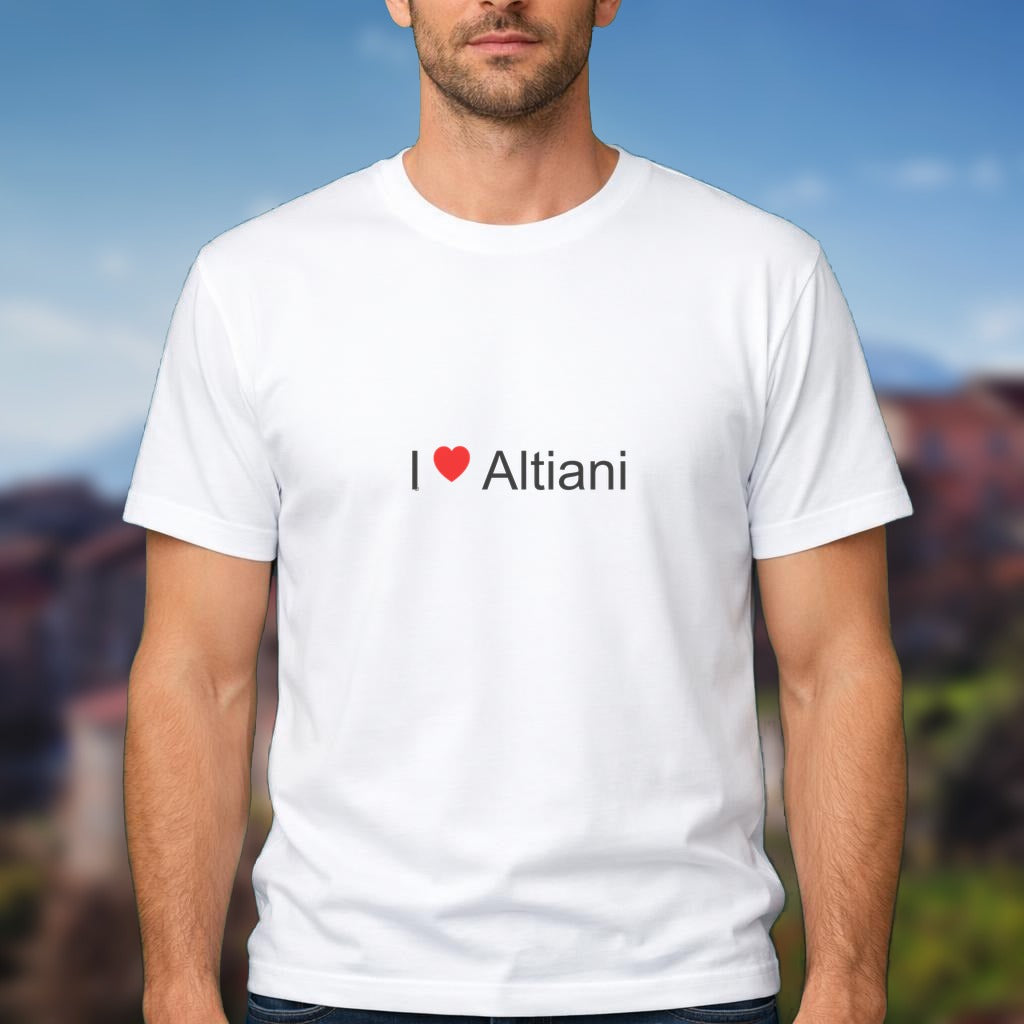 T-shirt I love altiani