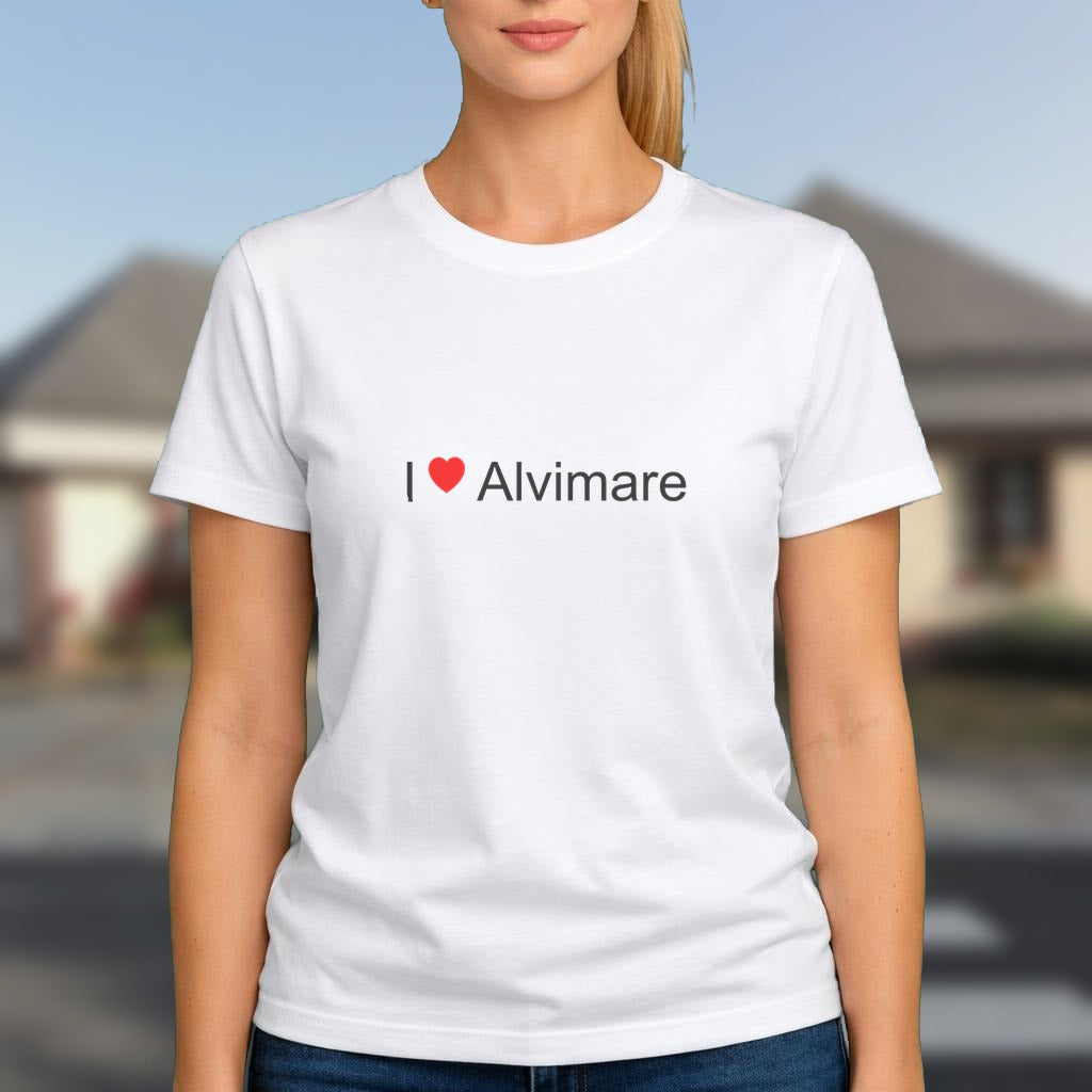 T-shirt I love alvimare