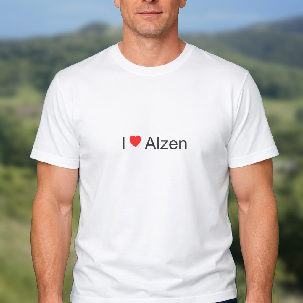 T-shirt I love alzen
