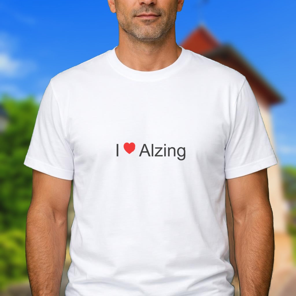 T-shirt I love alzing