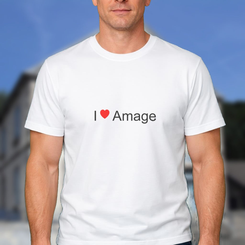 T-shirt I love amage