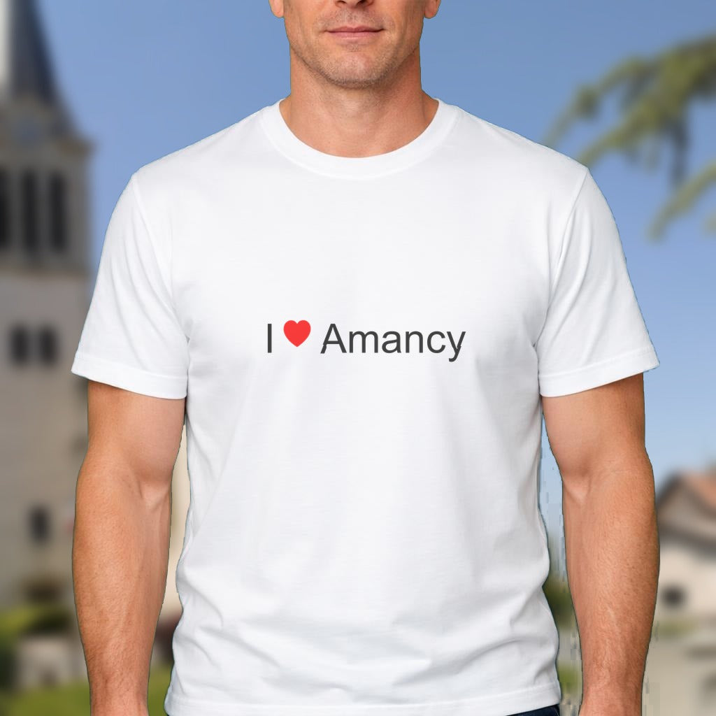T-shirt I love amancy