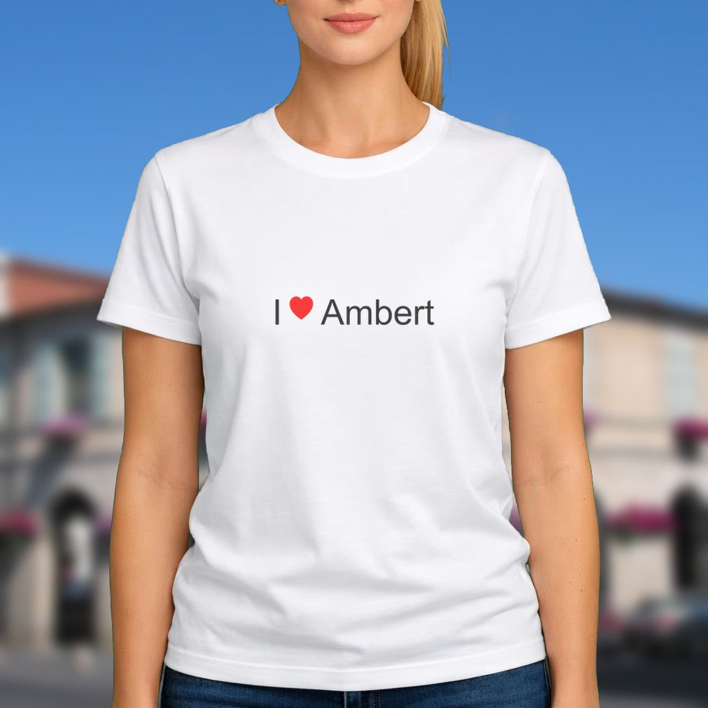 T-shirt I love ambert