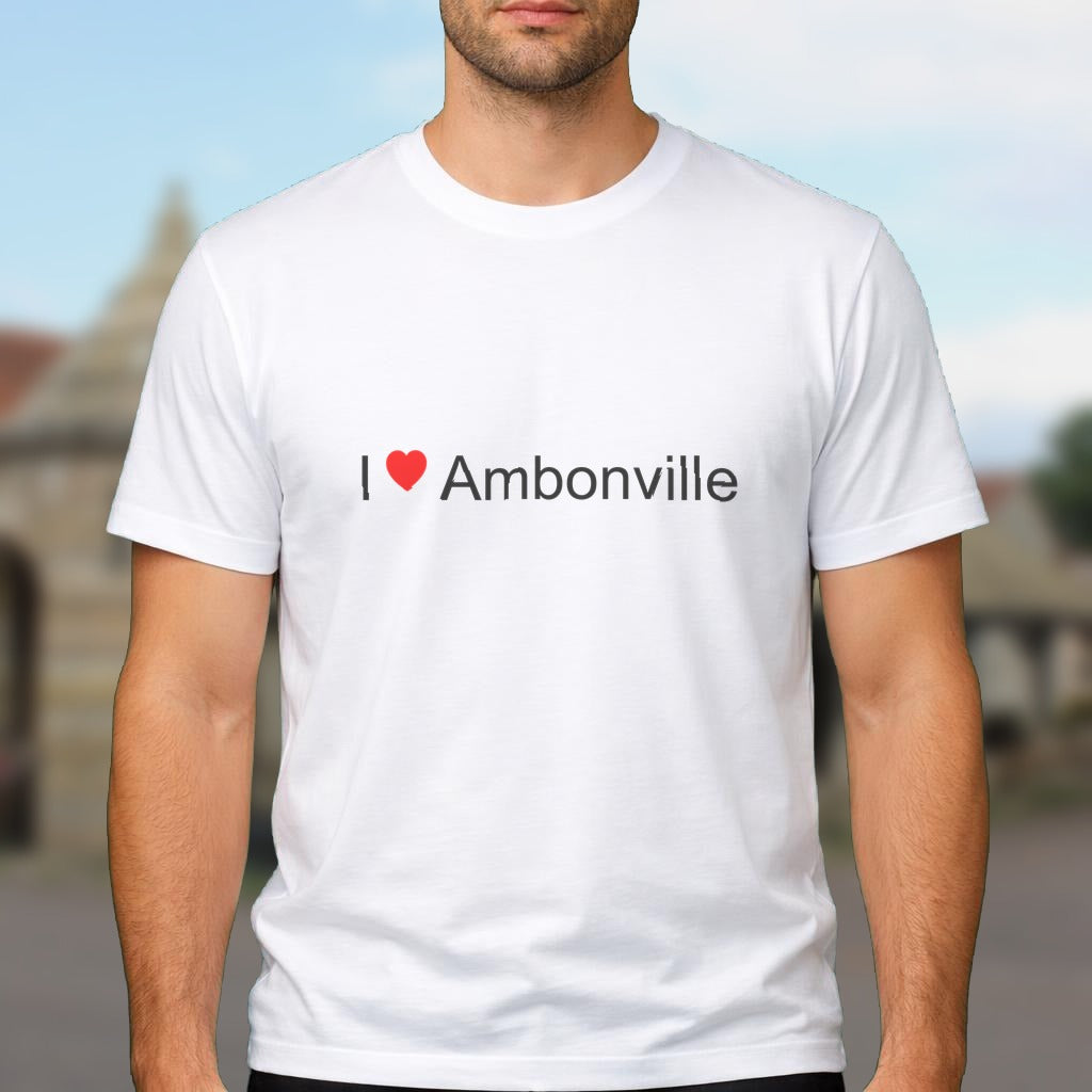 T-shirt I love ambonville