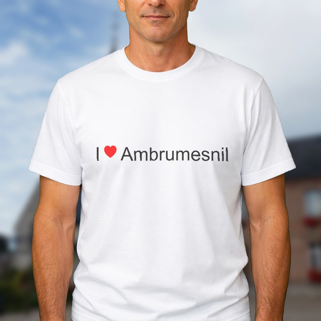 T-shirt I love ambrumesnil