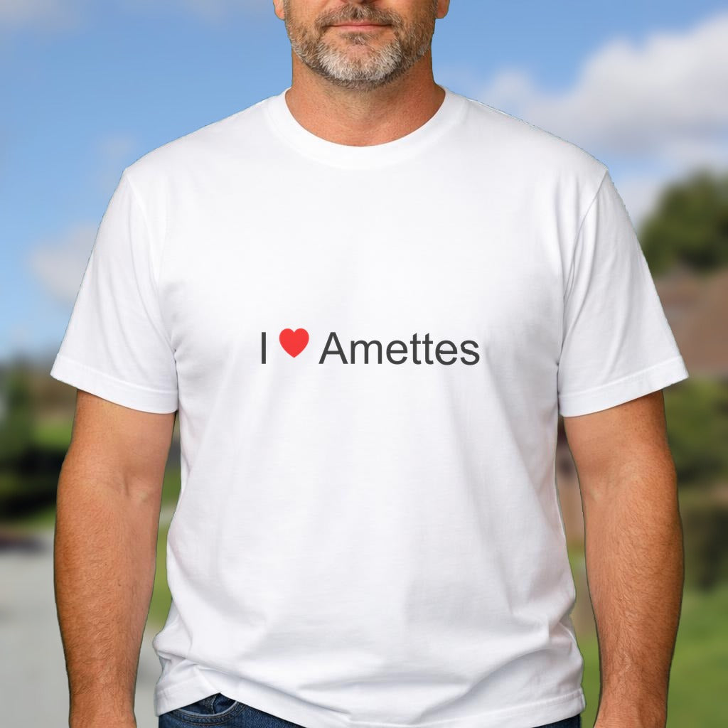 T-shirt I love amettes
