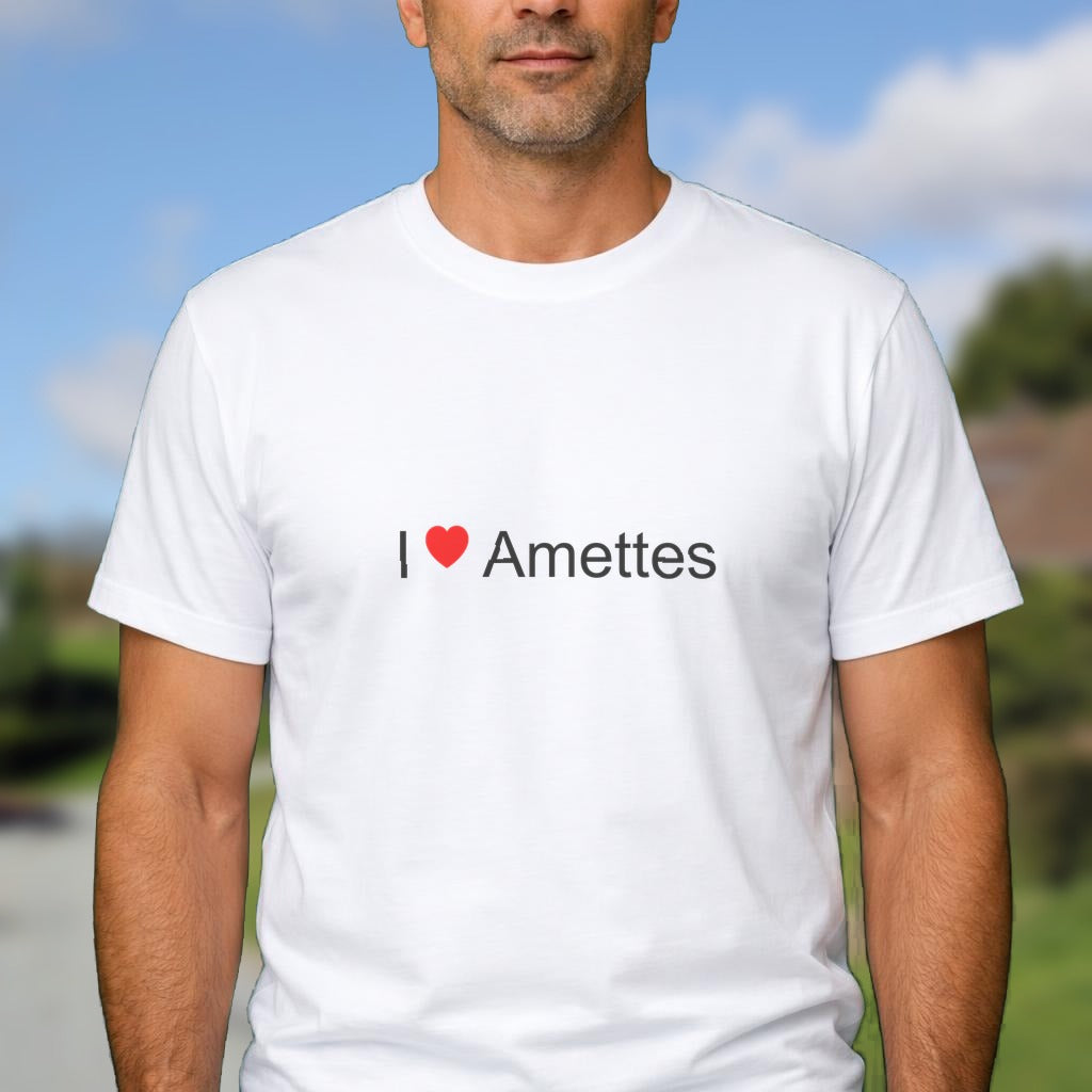 T-shirt I love amettes