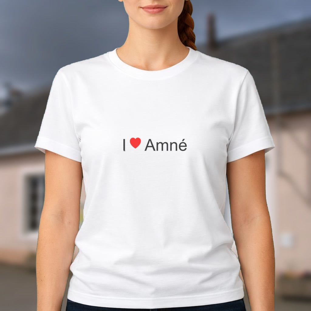 T-shirt I love amné