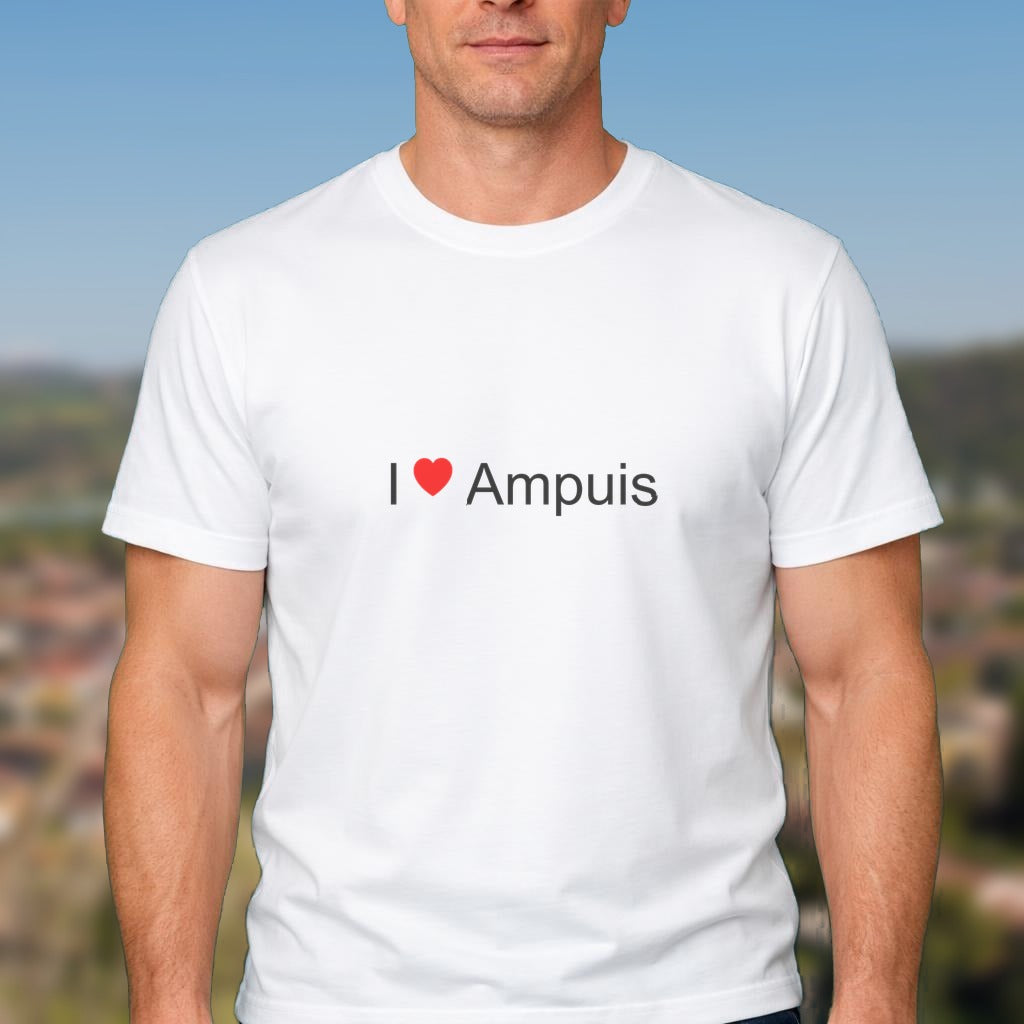 T-shirt I love ampuis