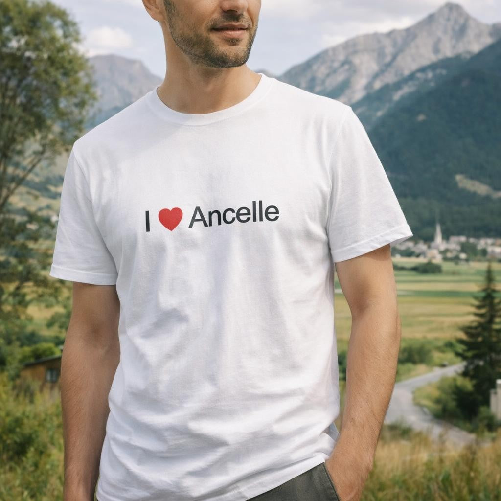 T-shirt I love ancelle