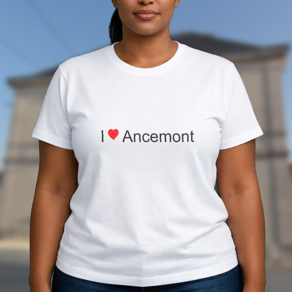 T-shirt I love ancemont