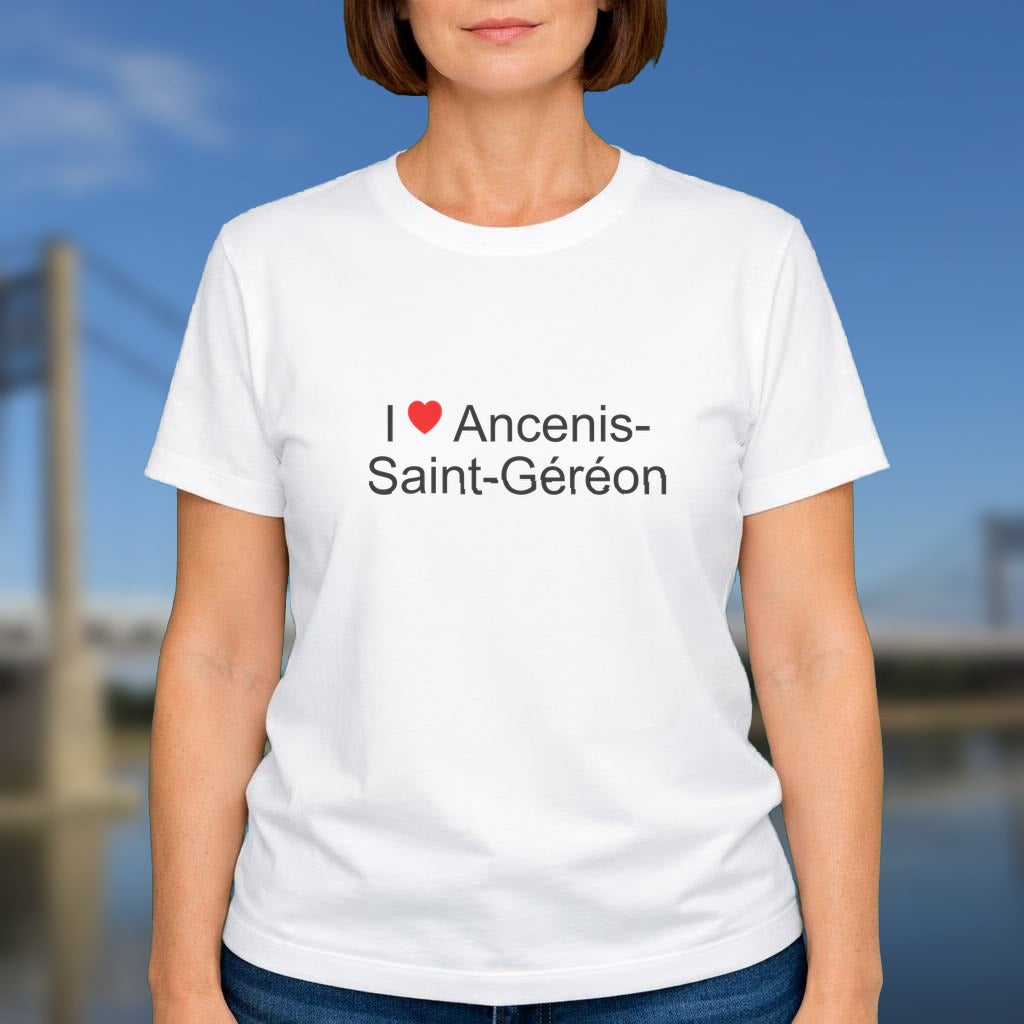 T-shirt I love ancenis-saint-géréon