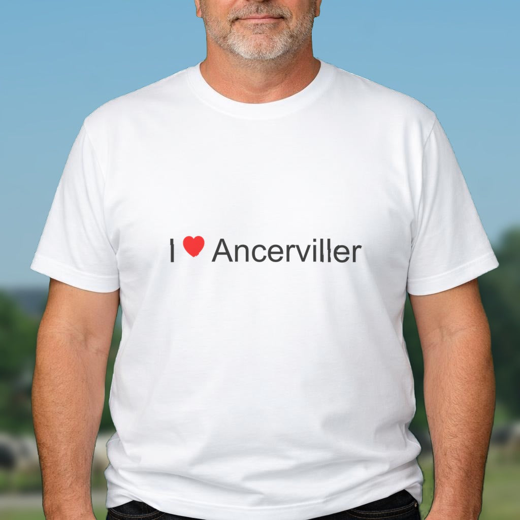 T-shirt I love ancerviller