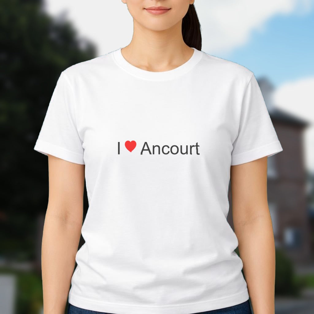 T-shirt I love ancourt