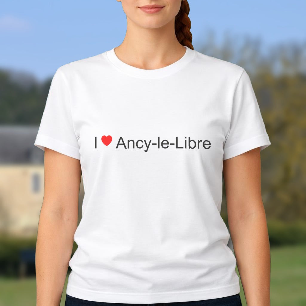 T-shirt I love ancy-le-libre