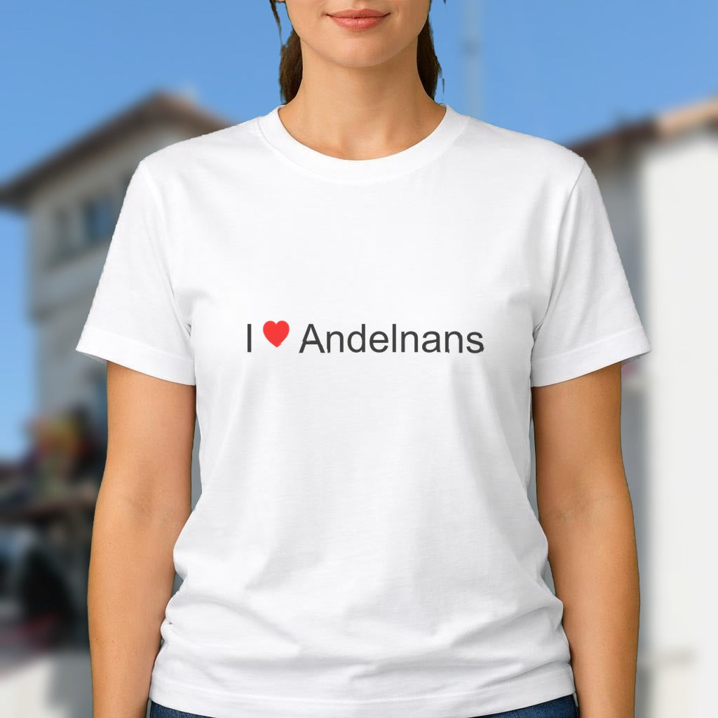 T-shirt I love andelnans
