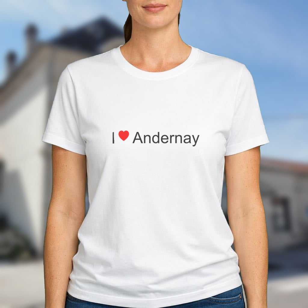 T-shirt I love andernay