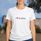 T-shirt I love andillac