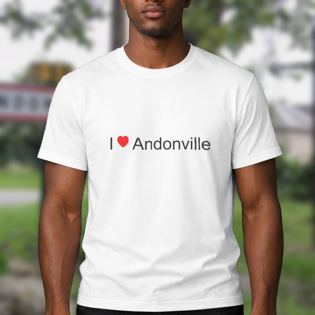 T-shirt I love andonville