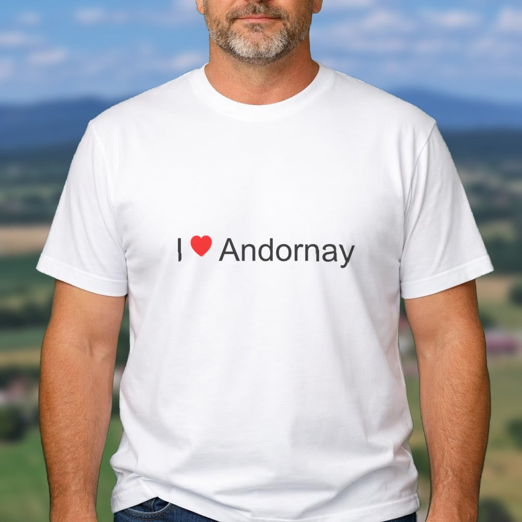 T-shirt I love andornay