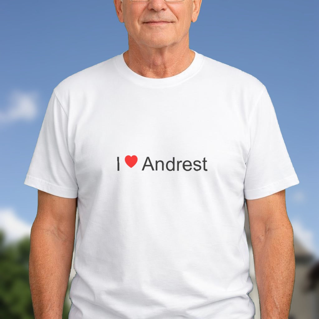 T-shirt I love andrest