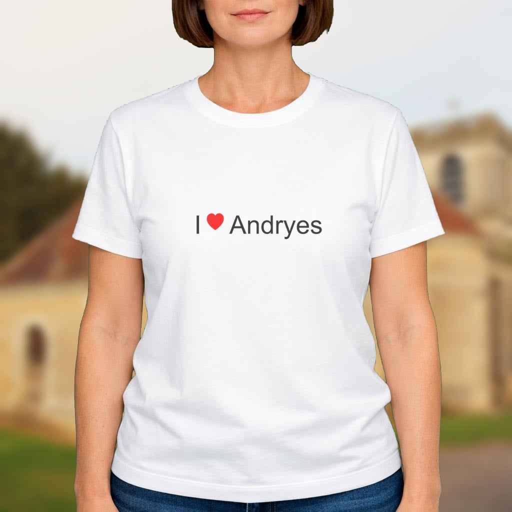 T-shirt I love andryes