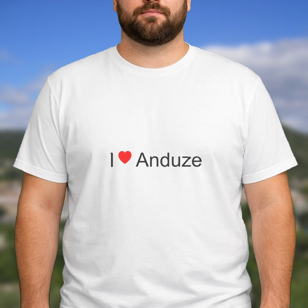 T-shirt I love anduze