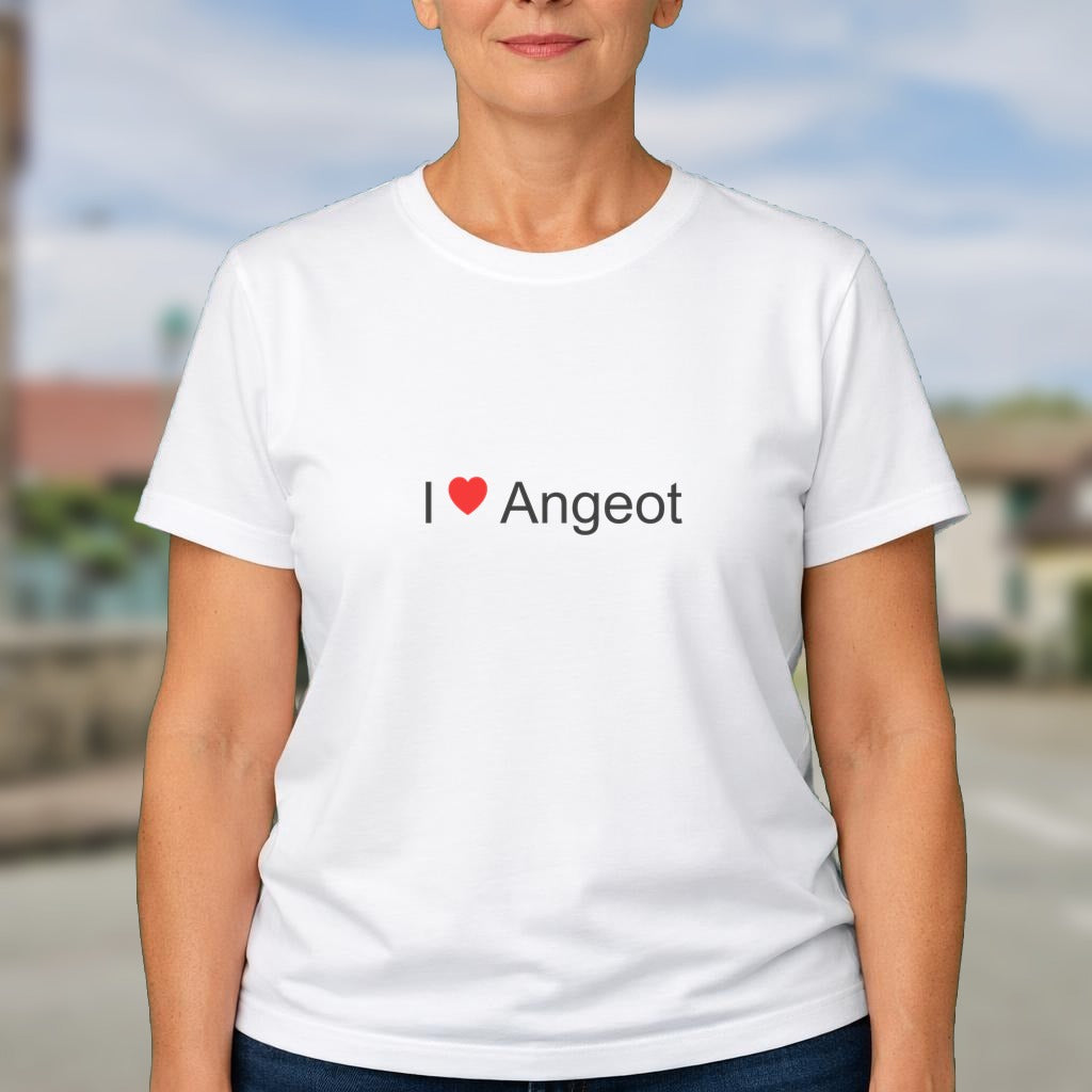 T-shirt I love angeot