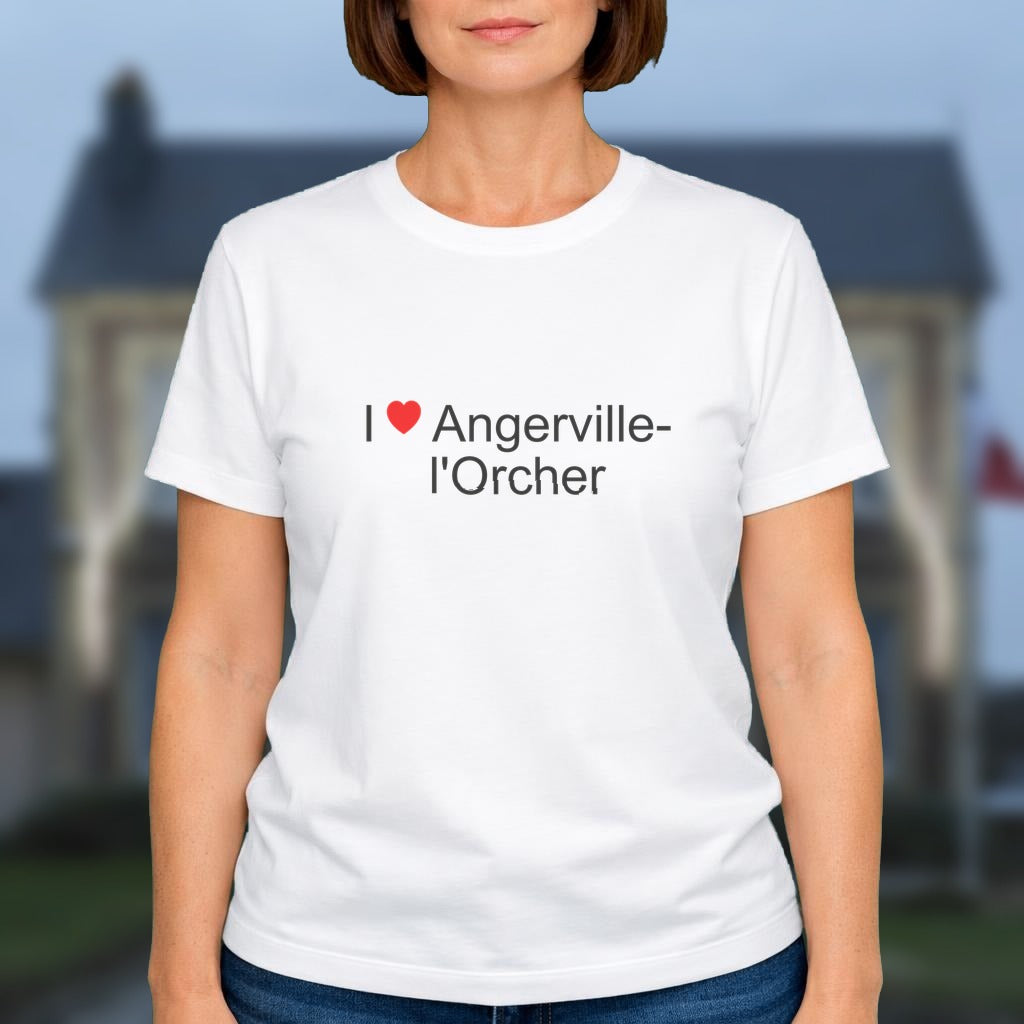 T-shirt I love angerville-l'orcher