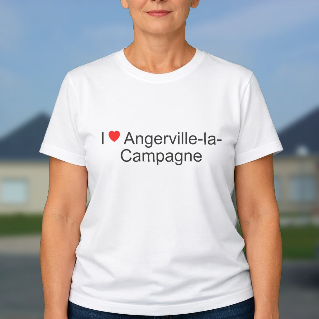 T-shirt I love angerville-la-campagne