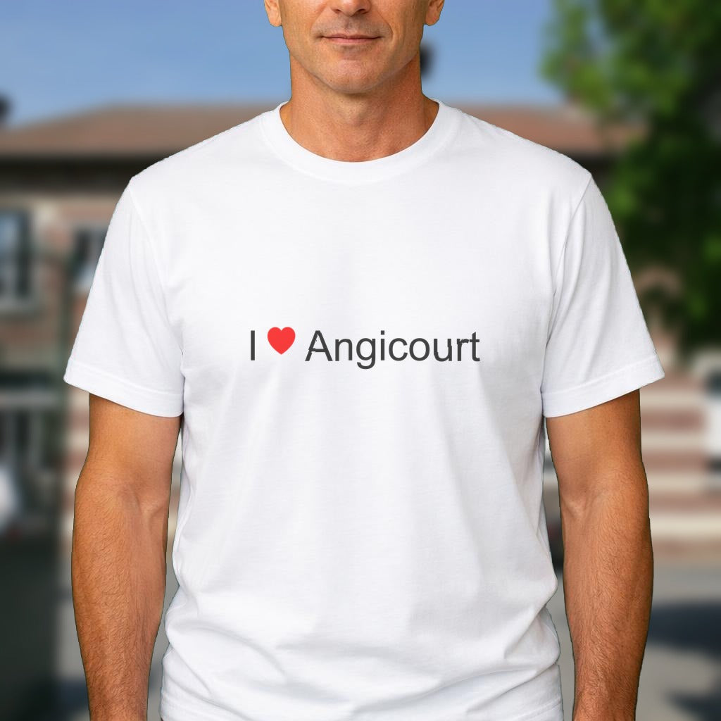 T-shirt I love angicourt