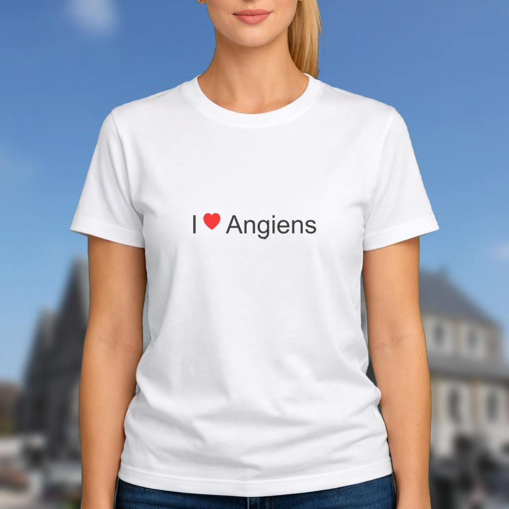 T-shirt I love angiens