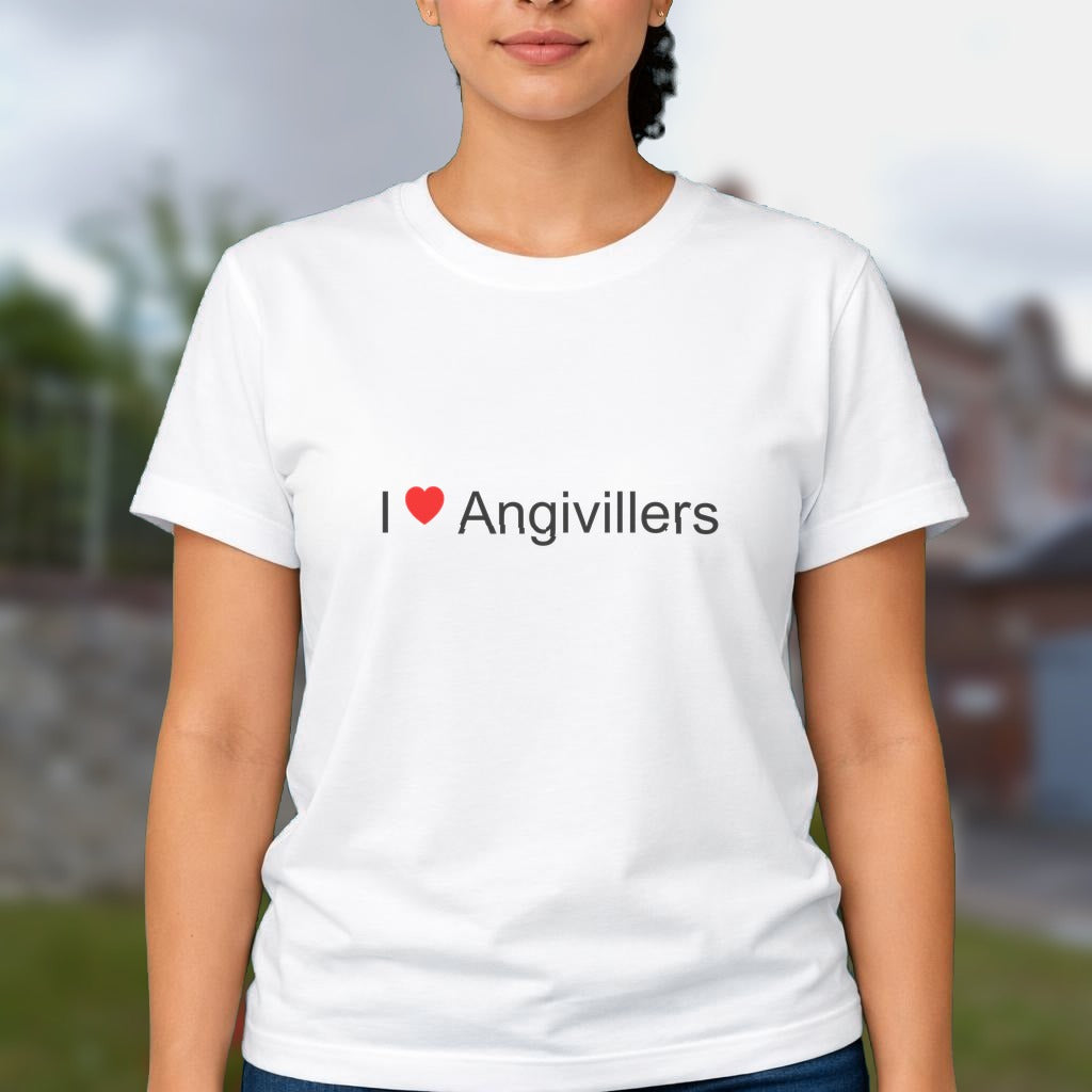 T-shirt I love angivillers