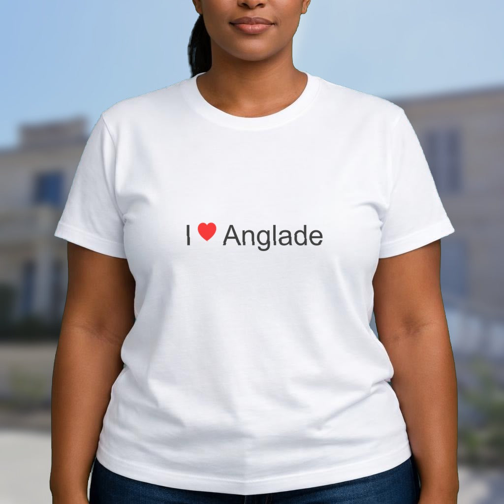 T-shirt I love anglade