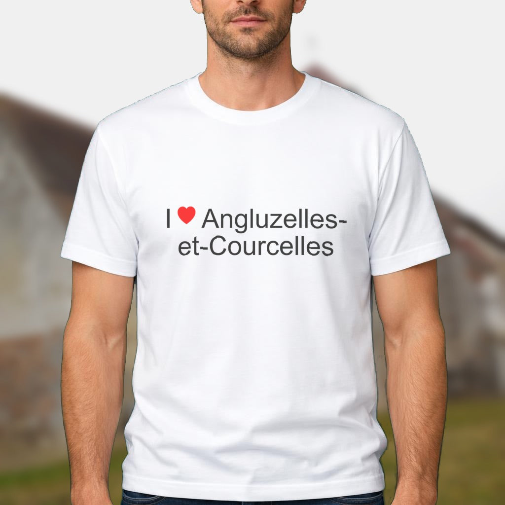 T-shirt I love angluzelles-et-courcelles