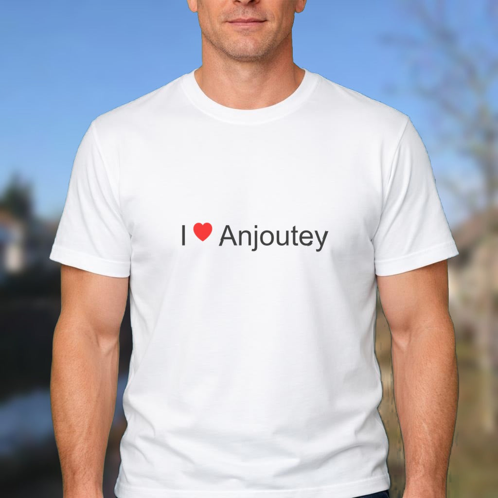T-shirt I love anjoutey