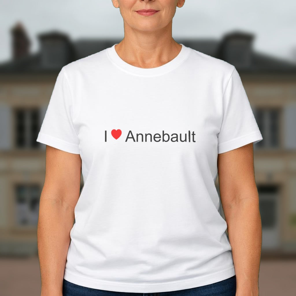 T-shirt I love annebault