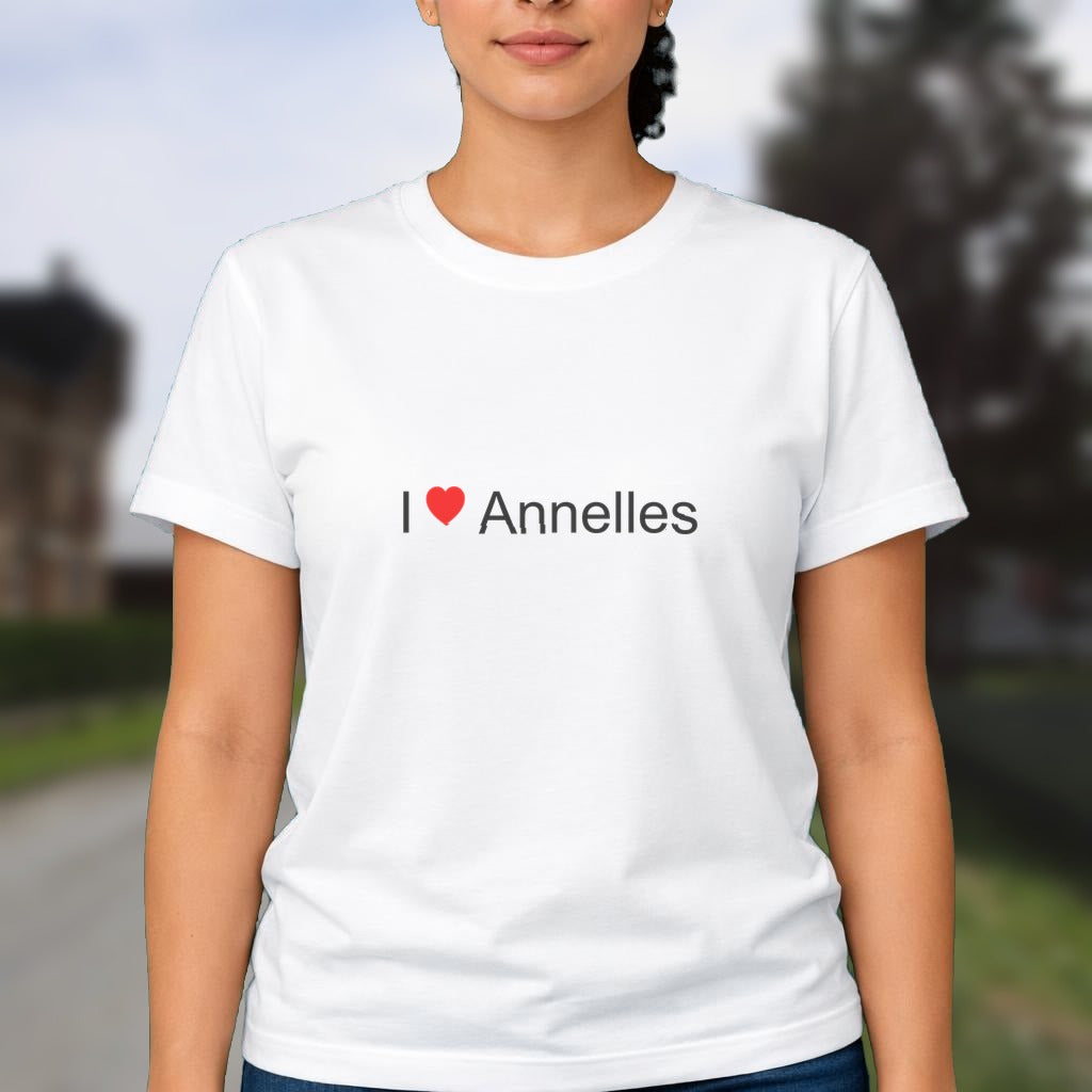 T-shirt I love annelles