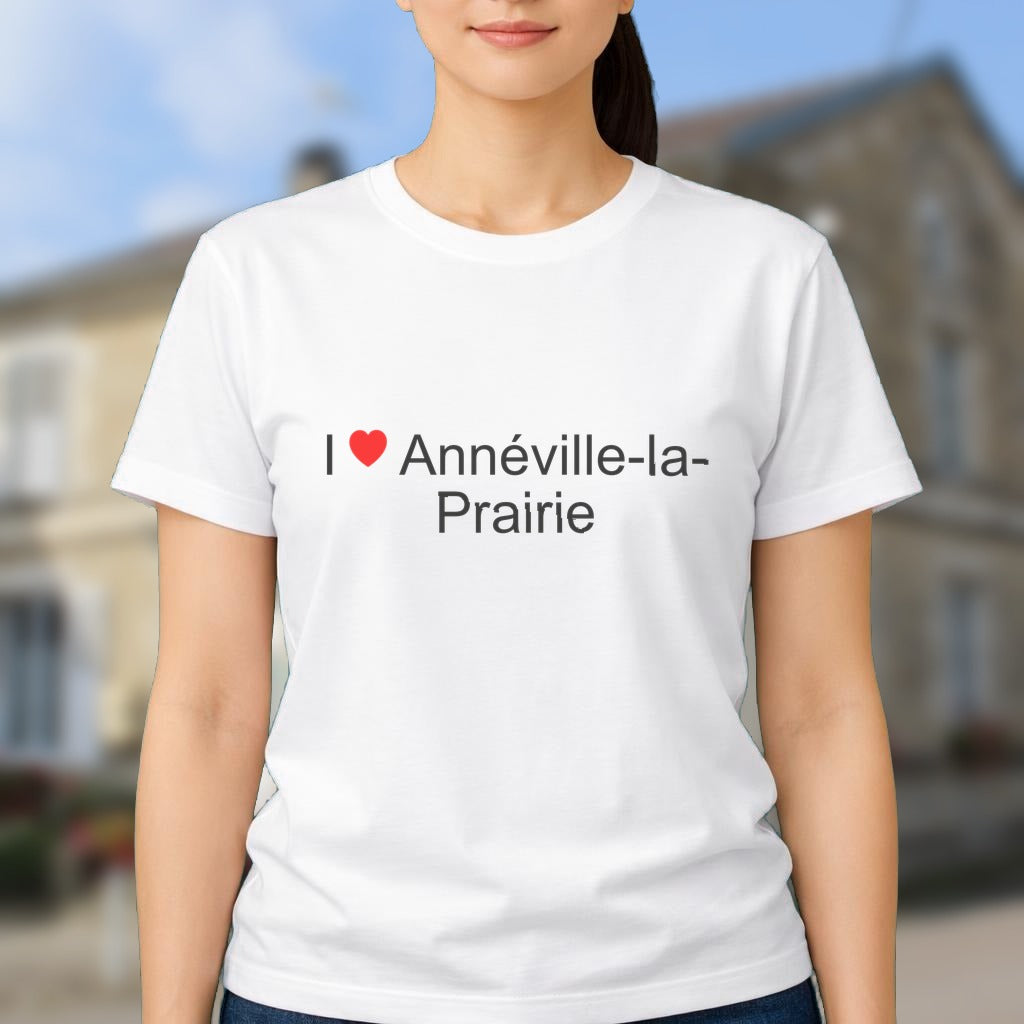 T-shirt I love annéville-la-prairie