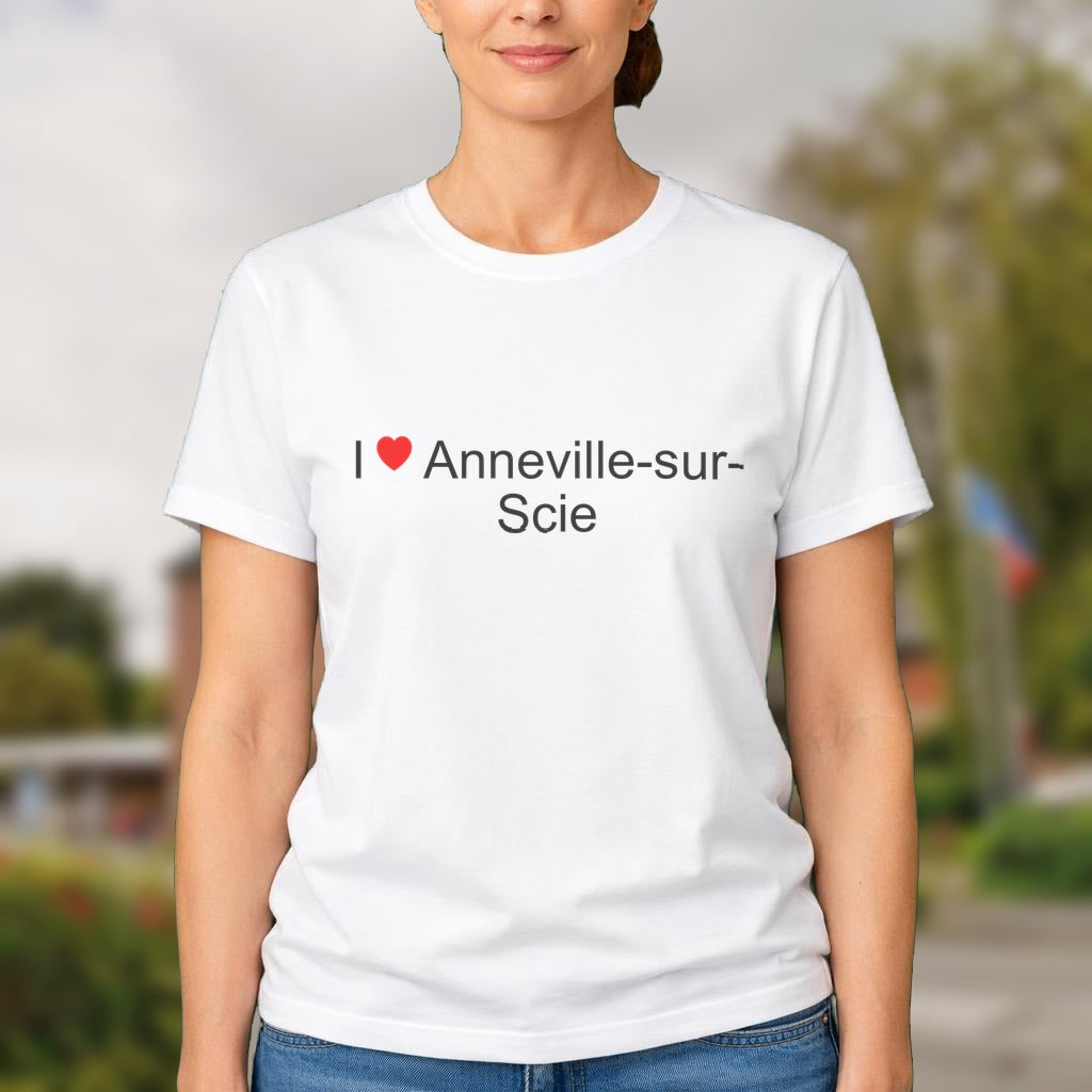 T-shirt I love anneville-sur-scie