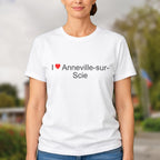 T-shirt I love anneville-sur-scie