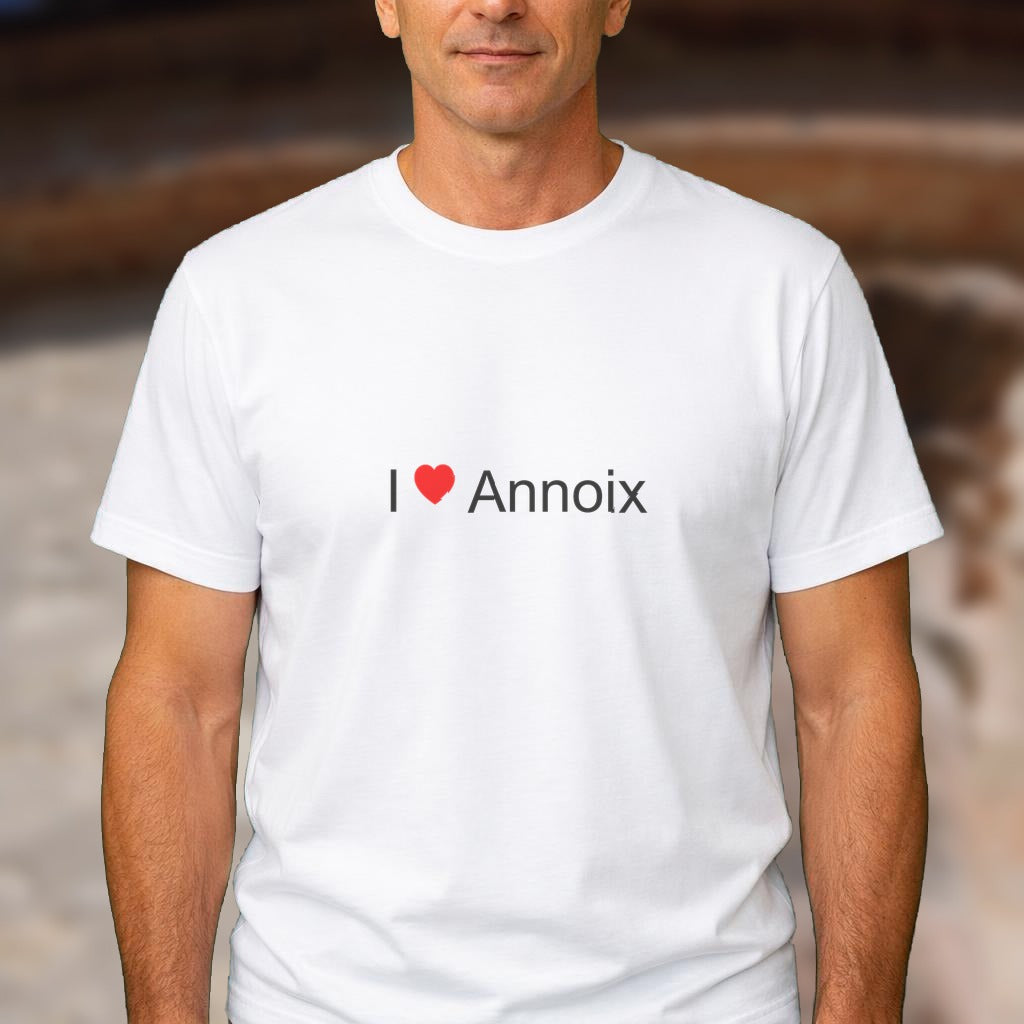 T-shirt I love annoix