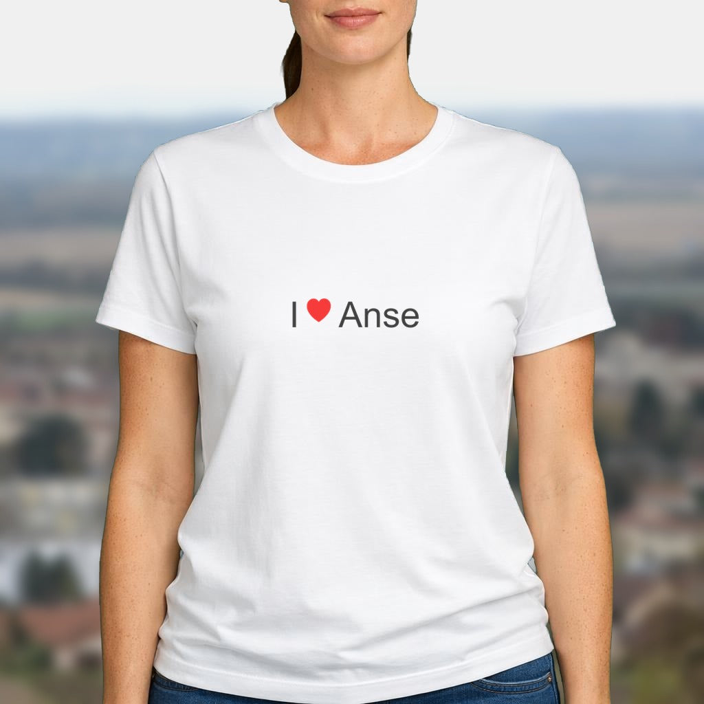 T-shirt I love anse