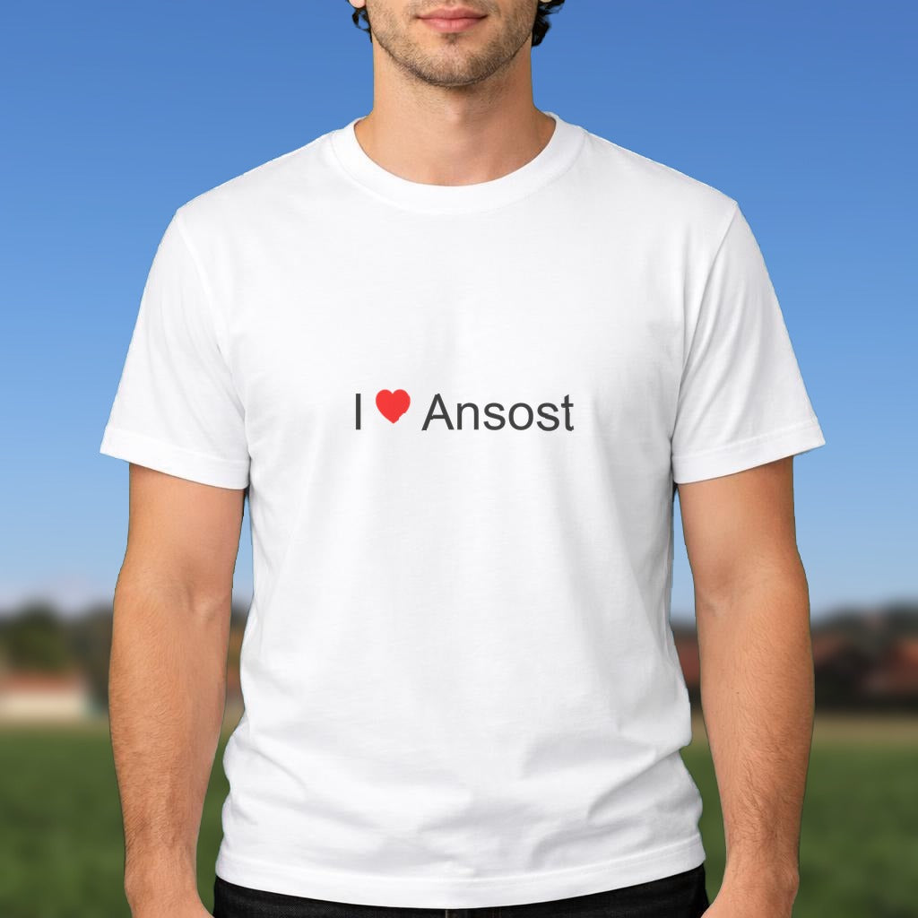 T-shirt I love ansost