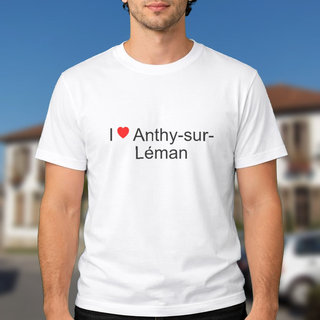 T-shirt I love anthy-sur-léman