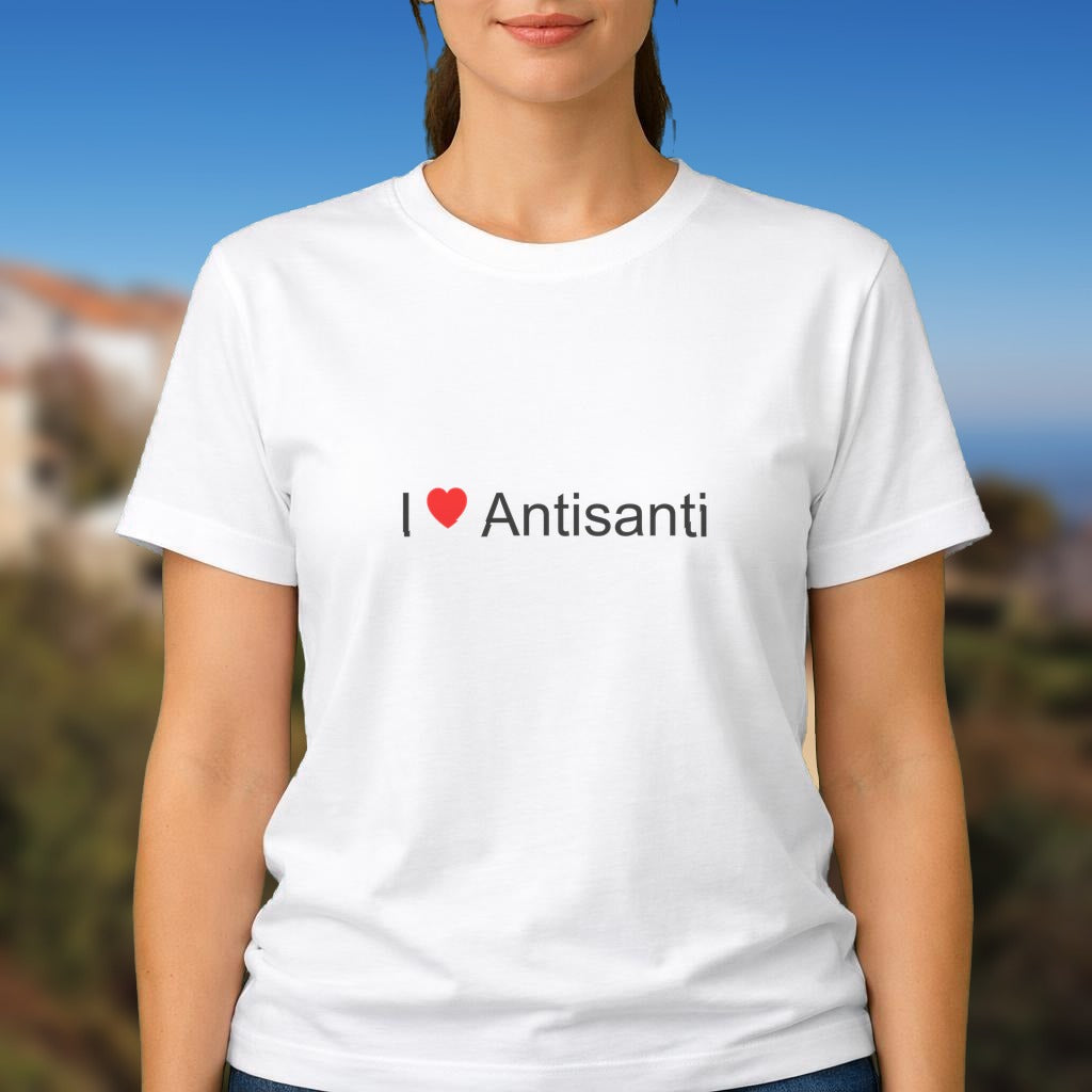 T-shirt I love antisanti