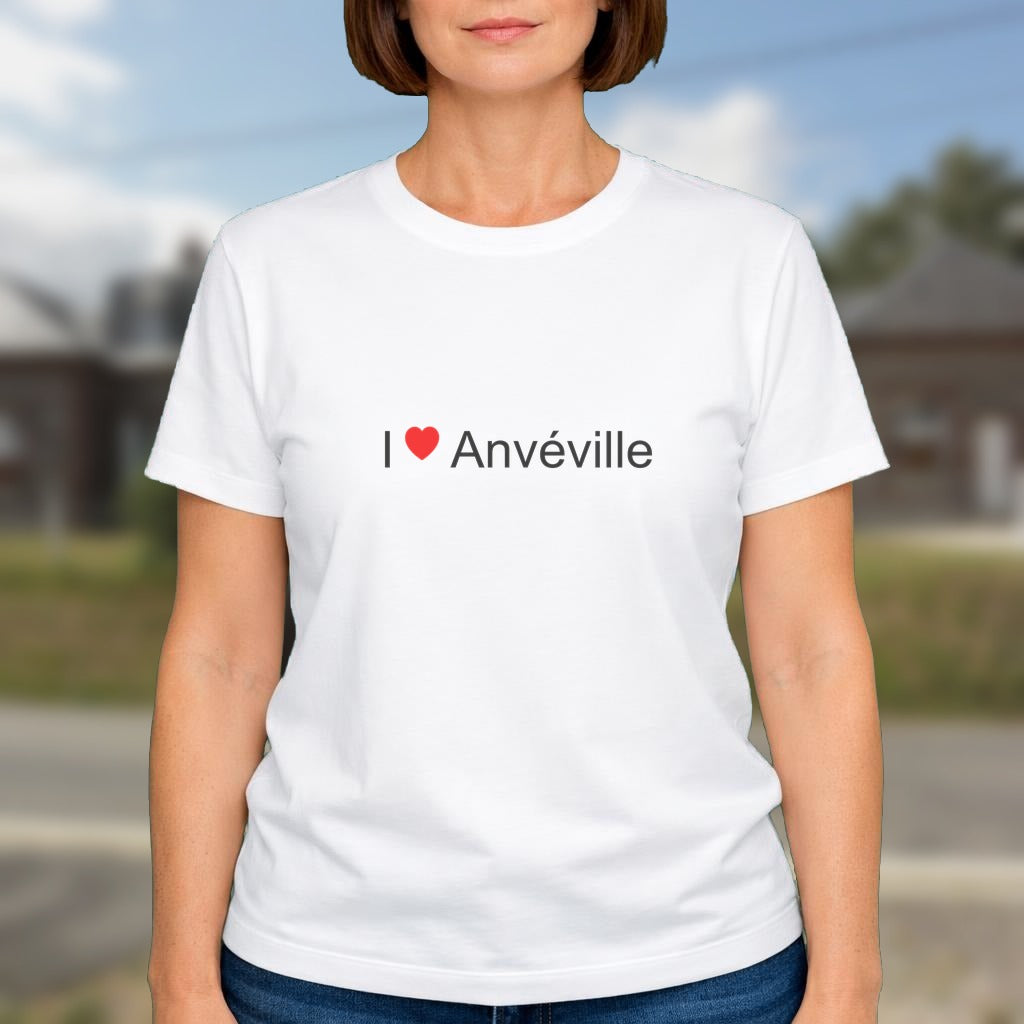 T-shirt I love anvéville