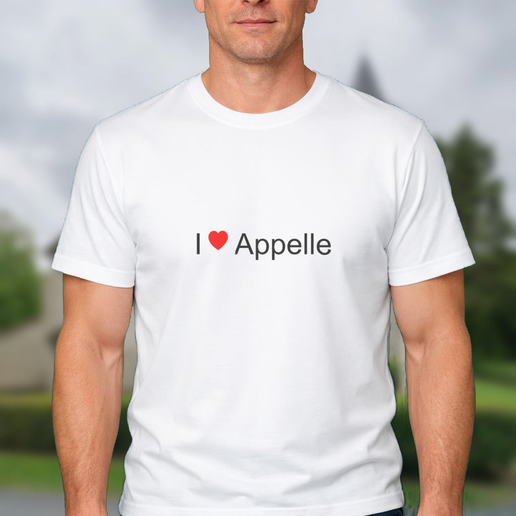 T-shirt I love appelle