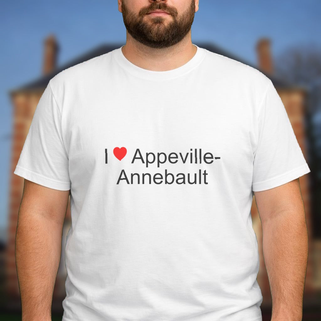 T-shirt I love appeville-annebault