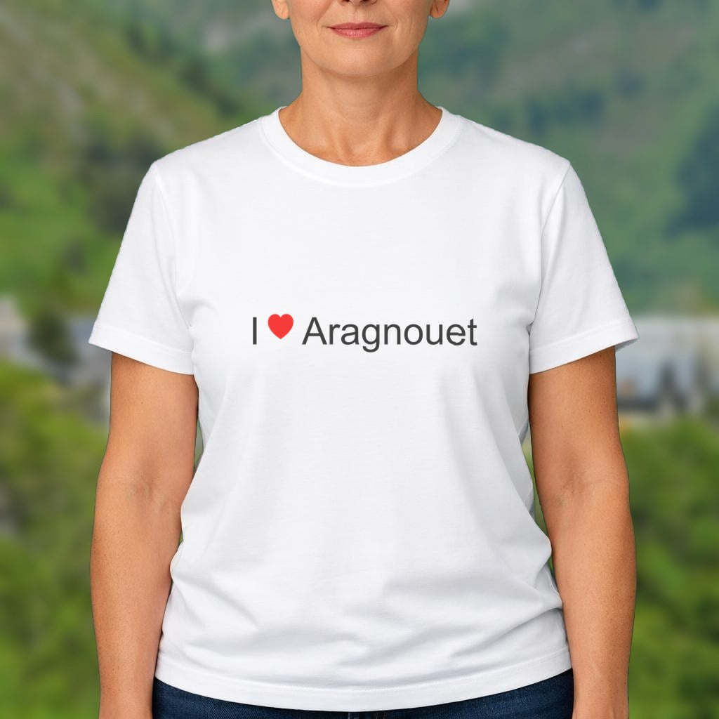 T-shirt I love aragnouet